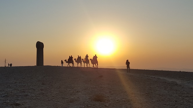 גן הפסלים מצפה רמון
