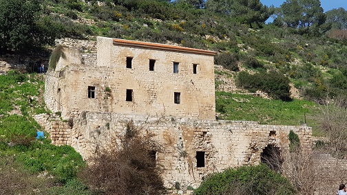 טחנת הנזירים נחל ציפורי