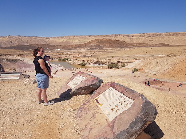 מכתש רמון המנסרה אבן רוח מים הים של מצפה