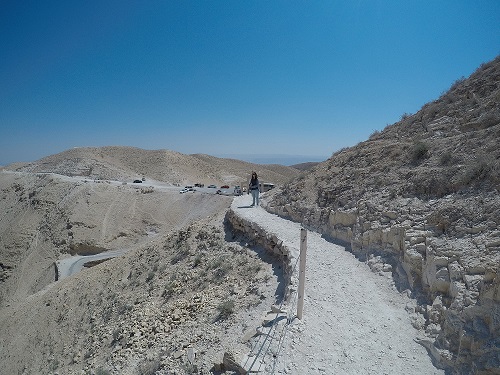 נחל פרת וואדי קלט מנזר סיינט ג'ורג'