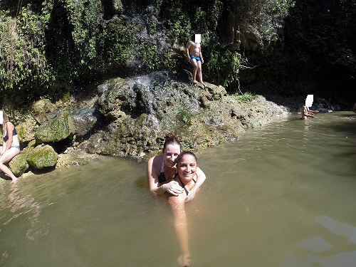 נחל אל על - המפל השחור​, מסלול רטוב, מסלול מים, מסלול ברמת הגולן, נחל אל על