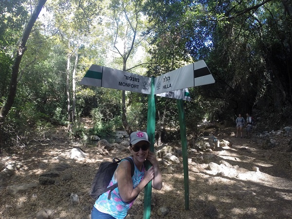 נחל כזיב עין טמיר עין זיו מבצר המונפורט