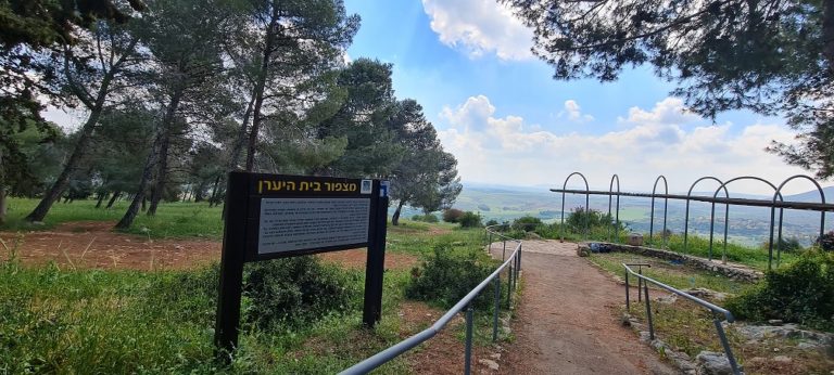 דרך נוף יער בית קשת מסלולים ותצפיות – נוף התבור