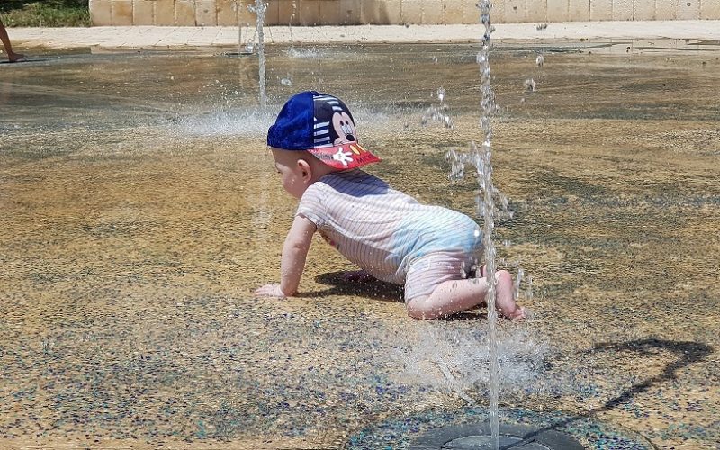 פארקים בישראל עם מזרקות מים בחינם