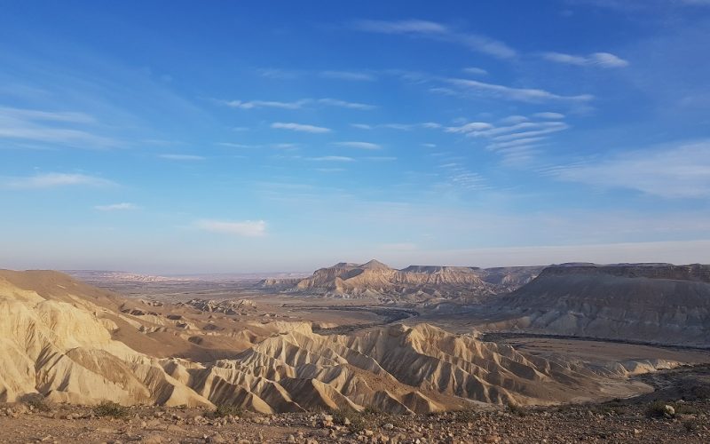 מצפה דור נחל צין מדרשת בן גוריון