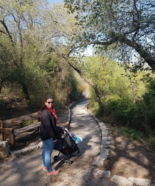 נחל השופט רמות מנשה חניון חרובים