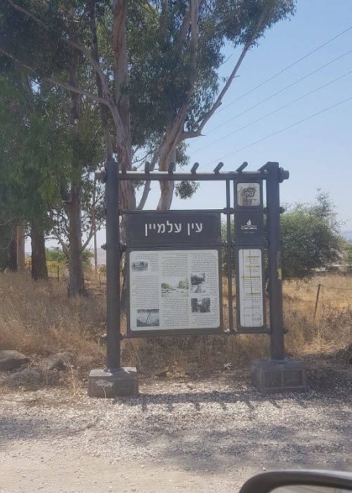 עין עלמין – בריכת קצינים ברמת הגולן