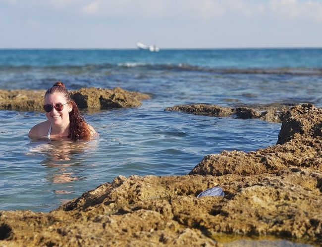 שמורת הטבע וגן לאומי חוף שקמונה והג'קוזי של חיפה