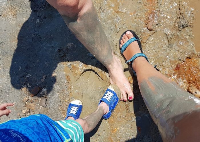 חוף קליה צפון ים המלח