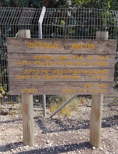 חורשת הנופלים שאר ישוב – נחל חרמון בניאס