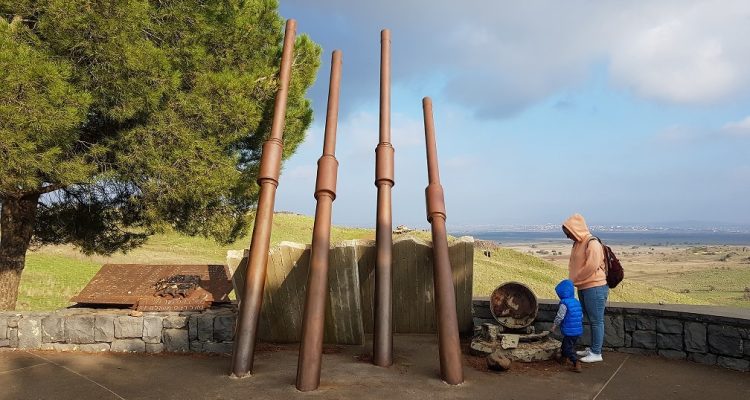 אנדרטת זיכרון עוז 77 עמק הבכא - מלחמת יום הכיפורים