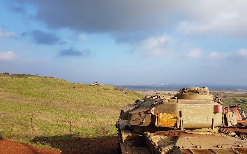 אנדרטת זיכרון עוז 77 עמק הבכא - מלחמת יום הכיפורים