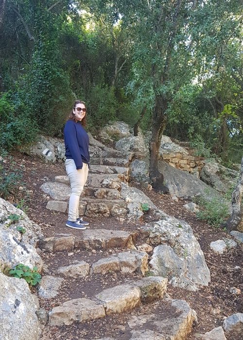 רכס אצבע ומערת אצבע בפארק הכרמל