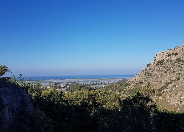 רכס אצבע ומערת אצבע בפארק הכרמל