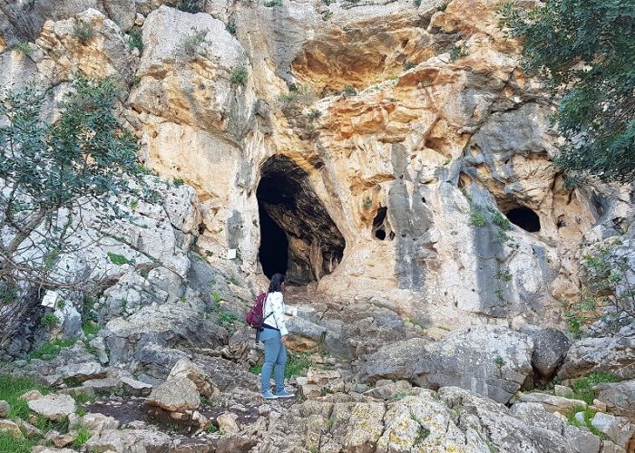 רכס אצבע ומערת אצבע בפארק הכרמל
