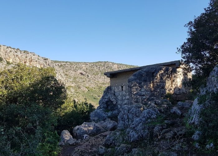 רכס אצבע ומערת אצבע בפארק הכרמל