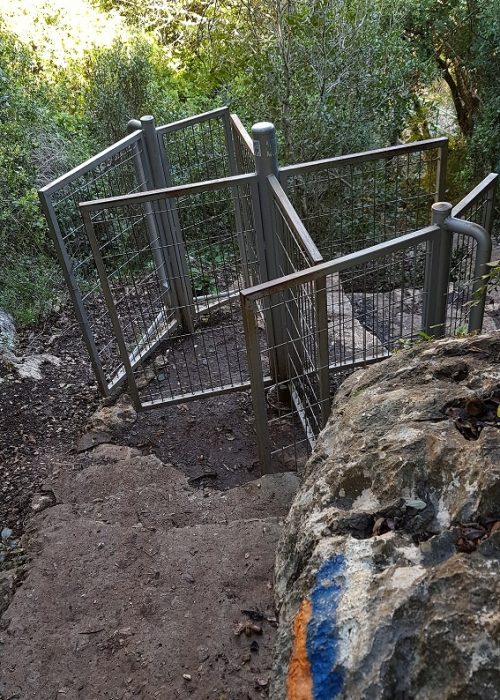 רכס אצבע ומערת אצבע בפארק הכרמל