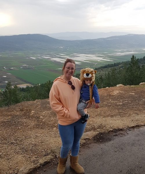 תצפית על בקעת נטופה בדרך נוף הר תורען