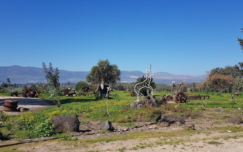 גן הפסלים והאגם הנעלם בכפר סאלד – מקום לעצירה קצרה
