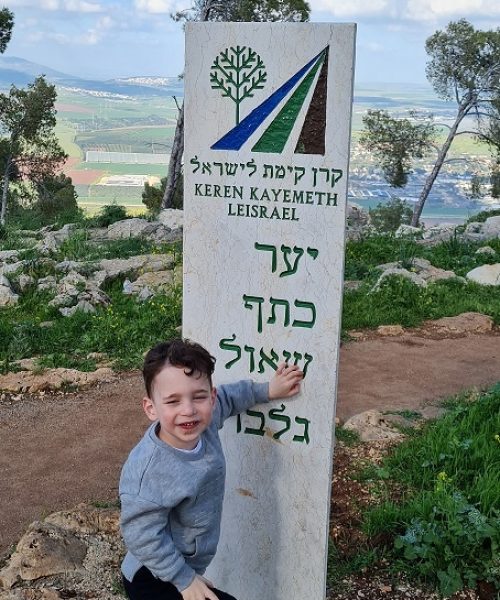 דרך נוף הגלבוע - כתף שאול וחוות הרוח