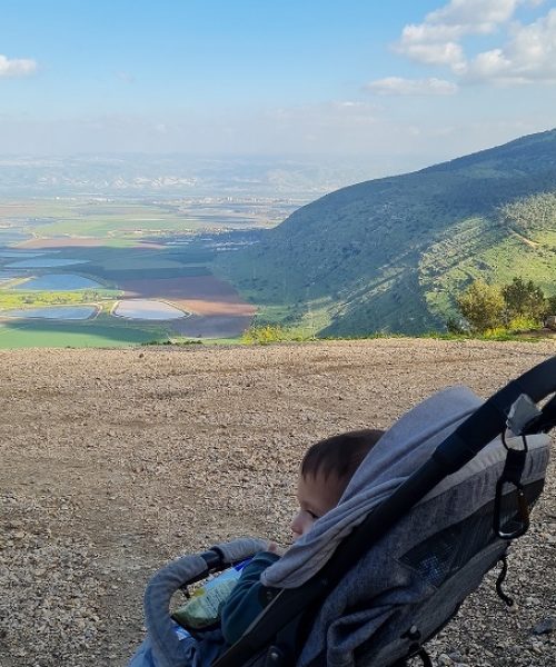 דרך נוף הגלבוע - כתף שאול וחוות הרוח