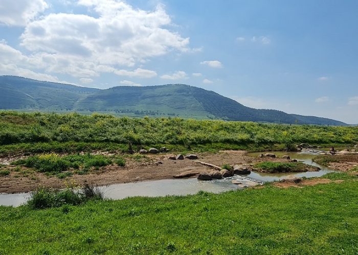 חניון מול הגלבוע – נקודה עצירה בשביל נחל חרוד