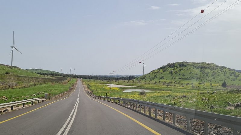 כביש 98 רמת הגולן