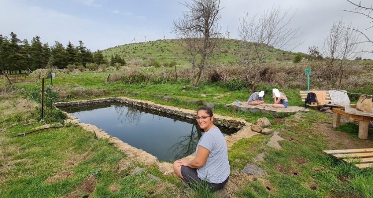 עין טורבינה בריכת הצ'רקסים רמת הגולן