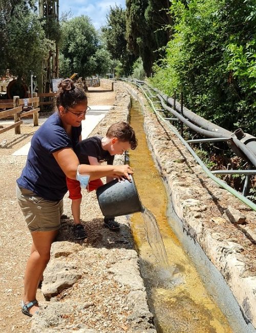 אמת המים רגבה – אתר פרשת המים