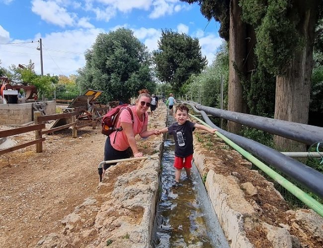 אמת המים רגבה – אתר פרשת המים