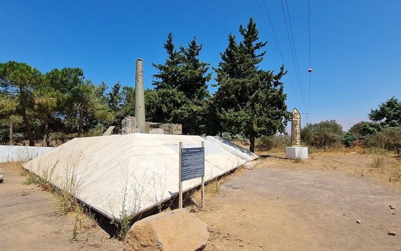 חניון לילה ואנדרטת חטיבת פלס"ר 7 - בוקעתא