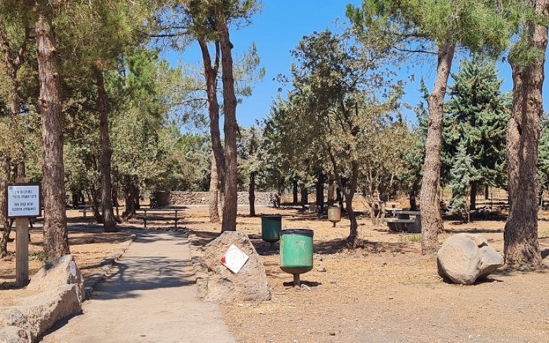 חניון לילה ואנדרטת חטיבת פלס"ר 7 - בוקעתא
