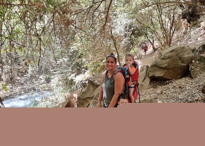 נחל חרמון הבניאס תיכון מסלול מקיבוץ שניר לשאר ישוב