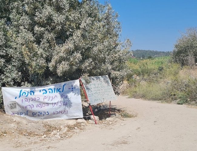 עין עמיקם נחל תנינים בית עלמין אלונה