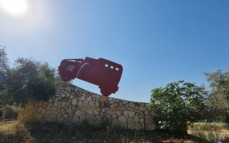 אנדרטת שיירת יחיעם - בנתיב השיירה ליחיעם