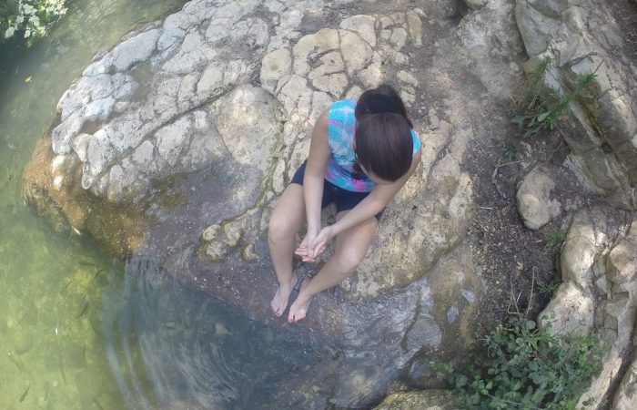 נחל כזיב עין טמיר עין זיו