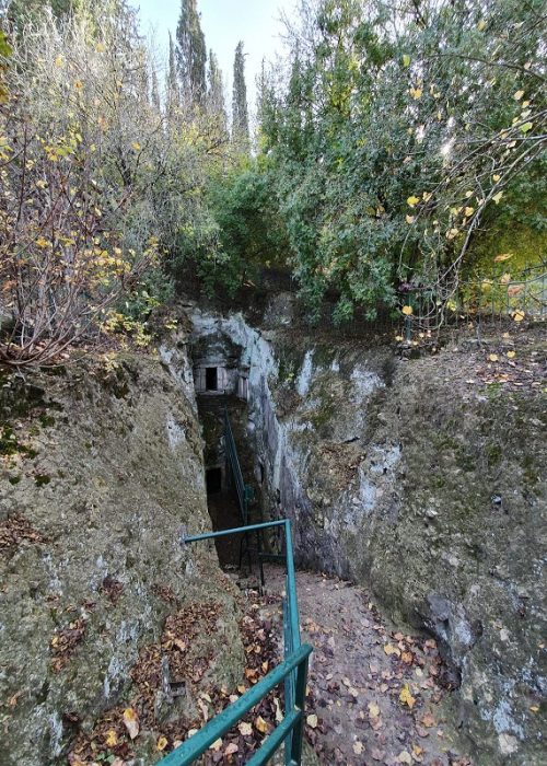 שלכת בגן לאומי בית שערים