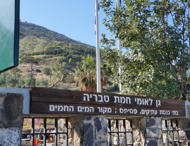 גן לאומי חמת טבריה