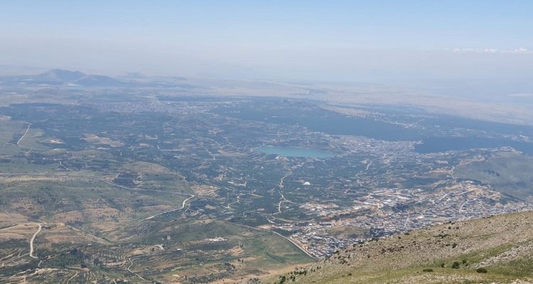 רמת הגולן תצפית מהחרמון