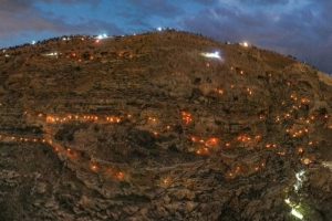 מנזר מרסבא - חג האורות שמאירים את המדבר