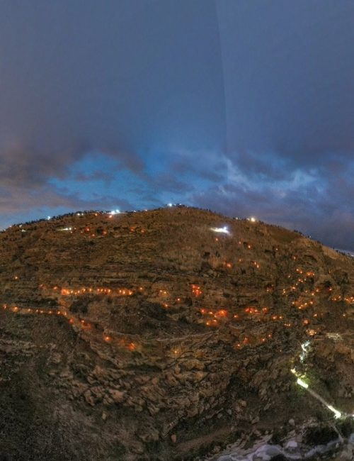 מנזר מרסבא - חג האורות שמאירים את המדבר